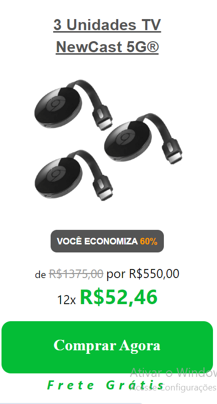 O TV NewCast® é um aparelho Smart TV, ele transforma qualquer TV em SMART e libera diversas funções em minutos.